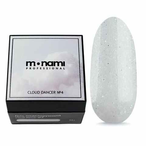 Monami, Гель моделирующий - Cloud Dancer №4 (15г)