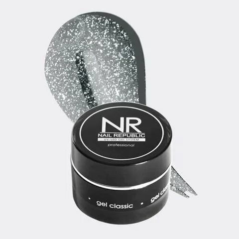 Nail Republic, Ultra Flash Gel - Светоотражающий гель для наращивания №277 (15 мл)