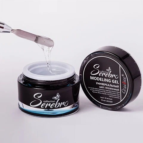 Serebro, Универсальный моделирующий гель прозрачный (15 мл)