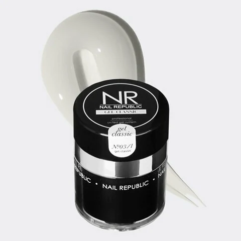 Nail Republic, Gel classic - Гель для моделирования ногтей №03/1 (с помпой, 30 г)