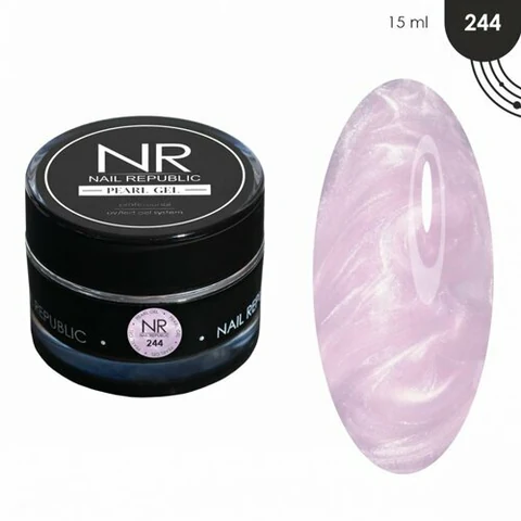 Nail Republic, Gel Pearl - Гель для моделирования №244 (15 гр)
