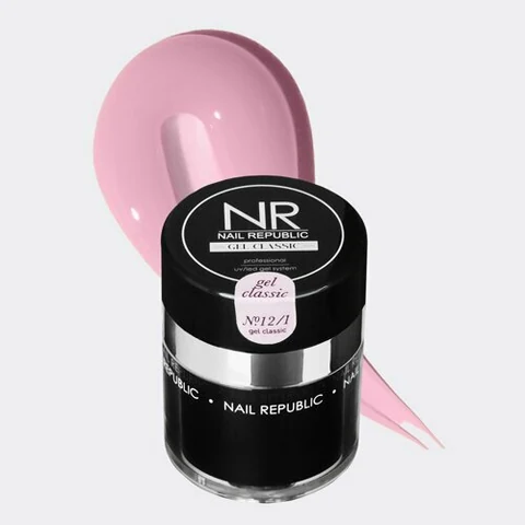 Nail Republic, Gel classic - Гель для моделирования ногтей №12/1 (с помпой, 30 г)