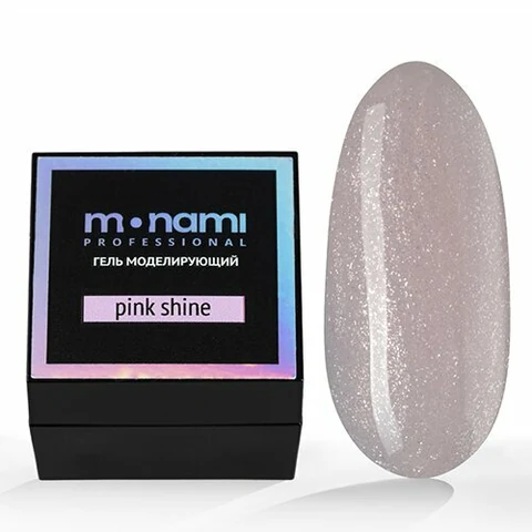 Monami, Гель для наращивания - Pink Shine (30 г)