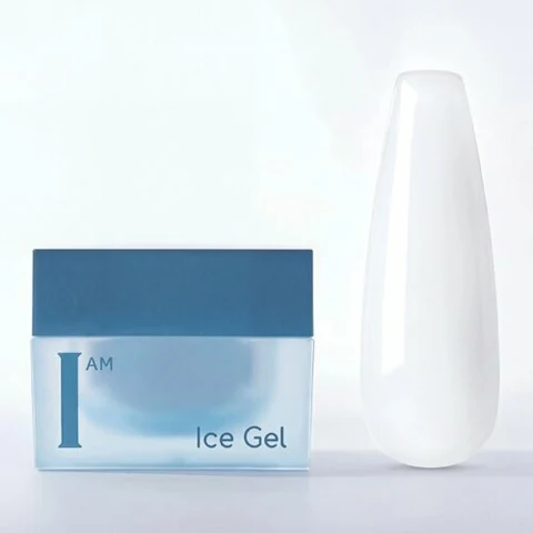 I AM, Гель холодный для наращивания ногтей - Ice Gel №02 (12 мл)