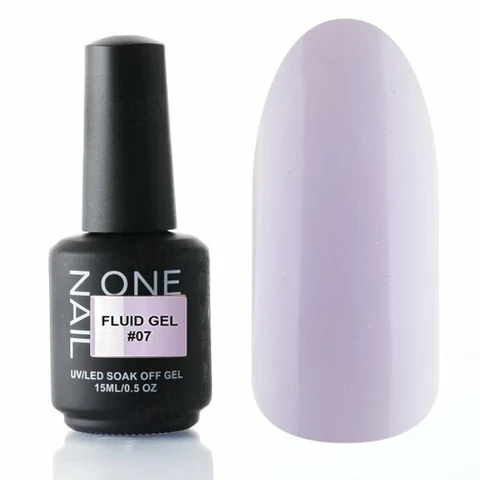 OneNail, Fluid gel - Холодный жидкий гель №07 (15 ml)