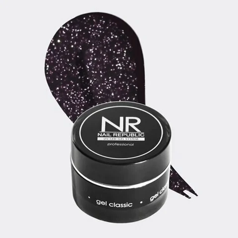 Nail Republic, Ultra Flash Gel - Светоотражающий гель для наращивания №282 (15 мл)
