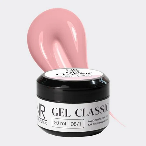 Nail Republic, Gel classic - Гель для моделирования №08/1 (50 гр)