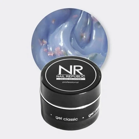 Nail Republic, Garden gel - Гель для моделирования с сухоцветами №302 (15 гр)