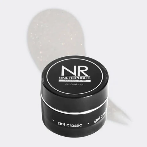 Nail Republic, Golden Nude Gel - Гель для моделирования с шиммером №294 (15 гр)