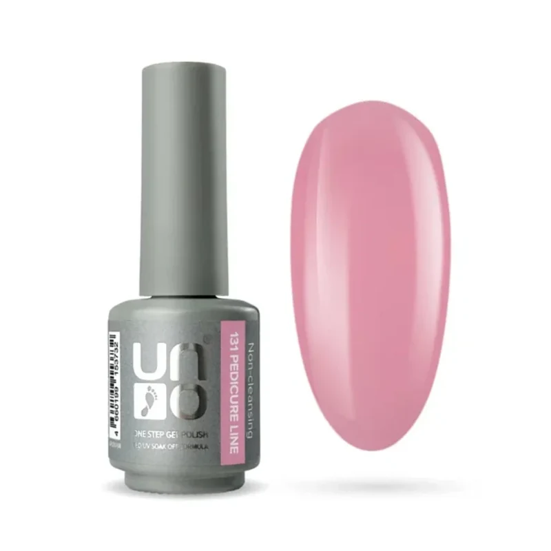 UNO, Гель-лак Pedicure Line, №131 - вересковый, 8 г - Розовый