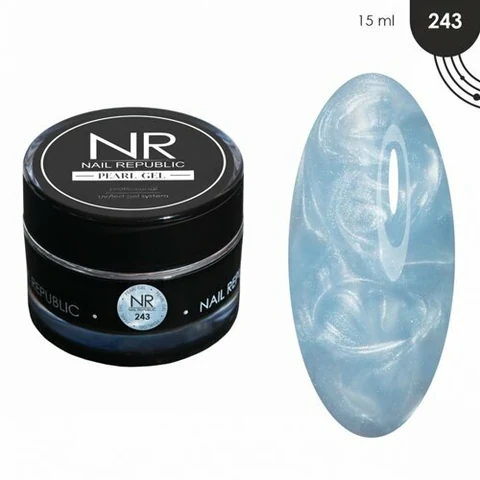 Nail Republic, Gel Pearl - Гель для моделирования №243 (15 гр)