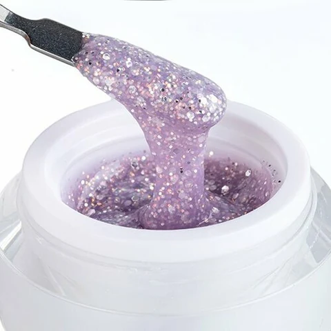 HIT gel, Моделирующий гель с блестками - Luxury №03 (15 мл)