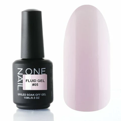 OneNail, Fluid gel - Холодный жидкий гель №05 (15 ml)