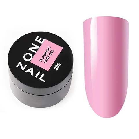 OneNail, Fast Gel Flamingo - Низкотемпературный гель для моделирования (30 гр.)