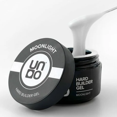 UNO, Hard Builder Gel - Моделирующий цветной гель Moonlight (15 г)