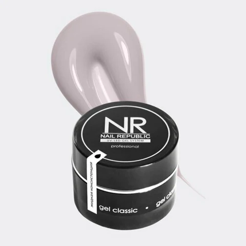 Nail Republic, Gel classic - Гель для моделирования ногтей №37/1 (Жидкая консистенция, 15 гр)