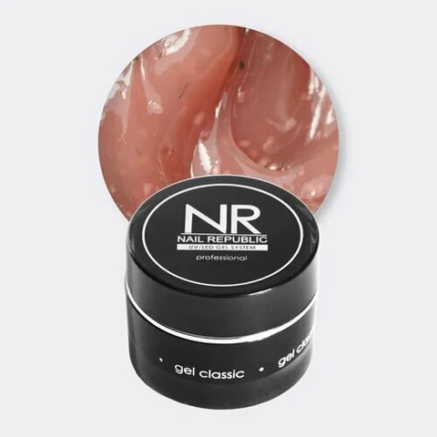 Nail Republic, Garden gel - Гель для моделирования с сухоцветами №300 (15 гр)