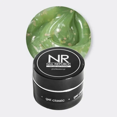 Nail Republic, Garden gel - Гель для моделирования с сухоцветами №296 (15 гр)