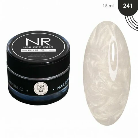 Nail Republic, Gel Pearl - Гель для моделирования №241 (15 гр)