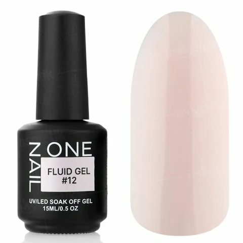 OneNail, Fluid gel - Холодный жидкий гель №12 (15 ml)