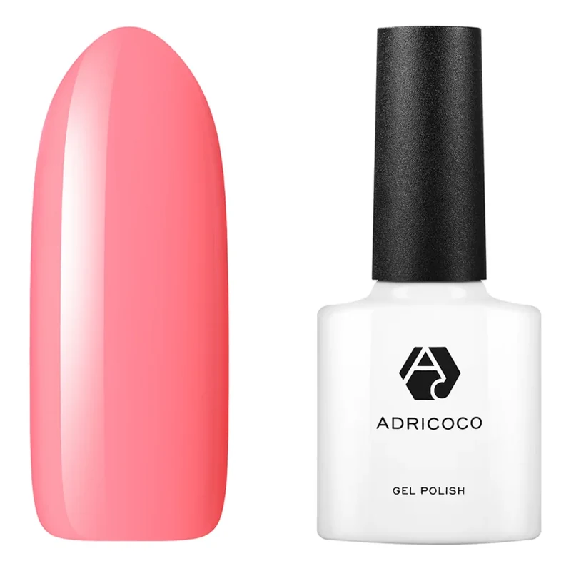 ADRICOCO, Гель-лак №137 - Коралловый