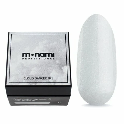 Monami, Гель моделирующий - Cloud Dancer №1 (15г)