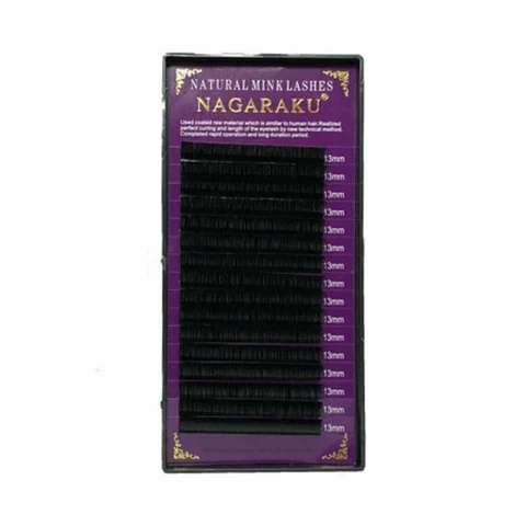 NAGARAKU, Ресницы на ленте Natural Mink, 13/0,12 мм, C-изгиб (УЦЕНКА)