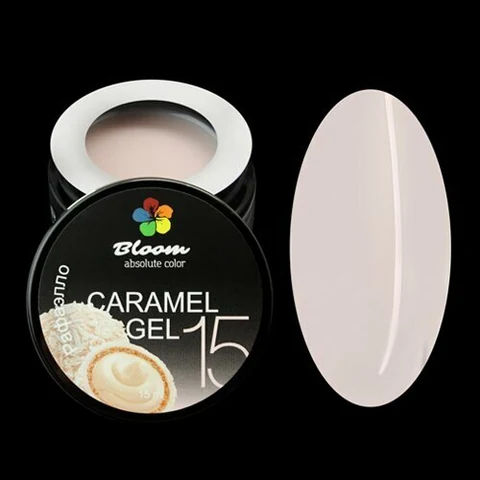 Bloom, Цветной гель для моделирования - Caramel №15 (15 мл)