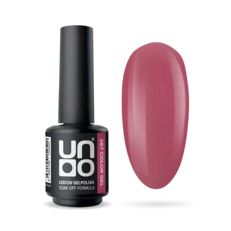 UNO, Гель-лак №267 Античный розовый - Antique Pink, 8 г