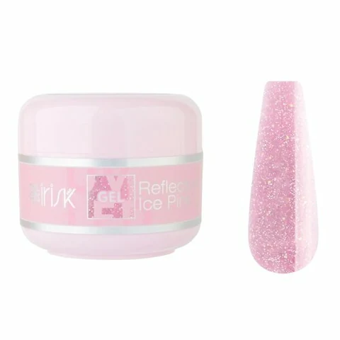 Irisk, Гель для наращивания и моделирования - ABC Limited collection №25 Reflective Ice Pink (15 мл)