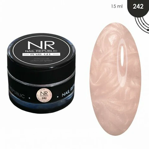 Nail Republic, Gel Pearl - Гель для моделирования №242 (15 гр)