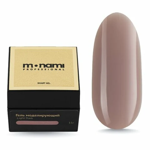 Monami, Жесткий гель для моделирования - Smart Light Dark (15 г)