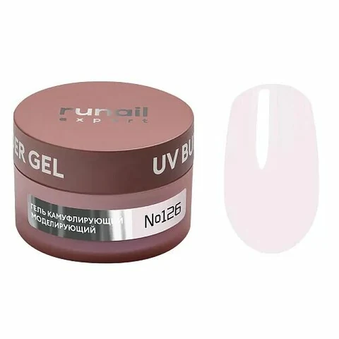 ruNail Expert, UV Builder Gel Гель моделирующий №126 (50 г)