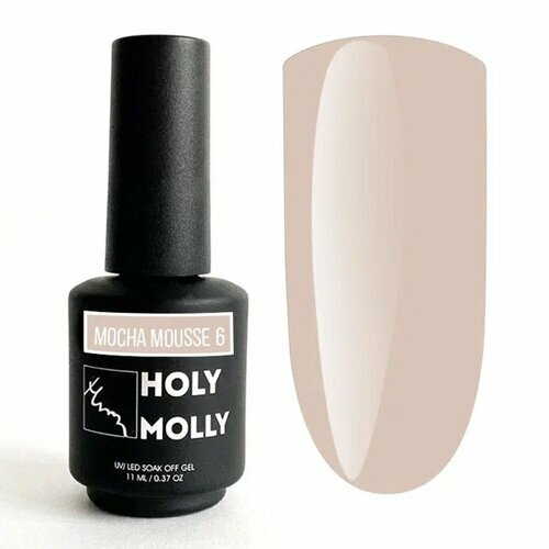 Holy Molly, Гель-лак - Panton Mocha Mousse №06 (11 мл)