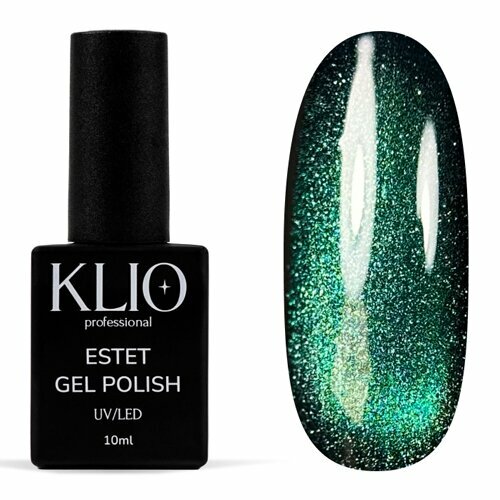 Klio Professional, Гель-лак Кошачий глаз - Estet Collection №334 (10 мл)