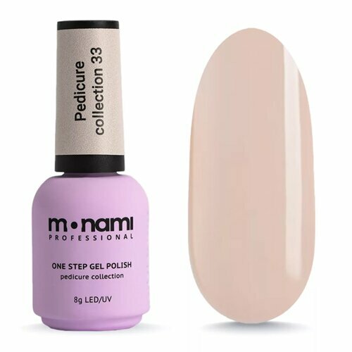 Monami, Гель-лак однофазный - Pedicure collection №33 (8 гр.)