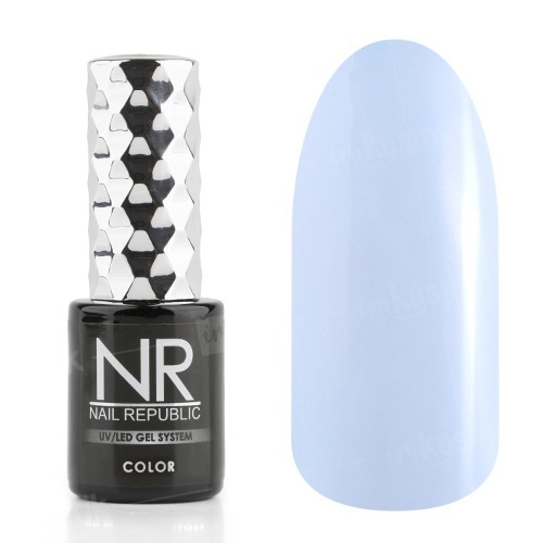 Nail Republic, Гель-лак - Полупрозрачный камуфлирующий №1012 (10 мл.)