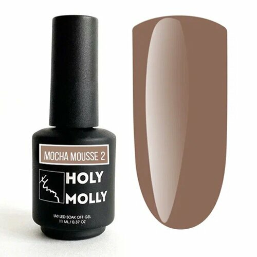 Holy Molly, Гель-лак - Panton Mocha Mousse №02 (11 мл)