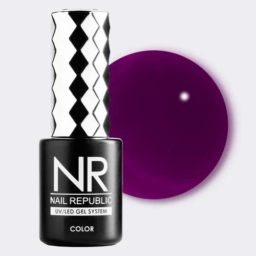 Nail Republic, Гель-лак витраж №570 Глубокий фиолетовый (10 гр)