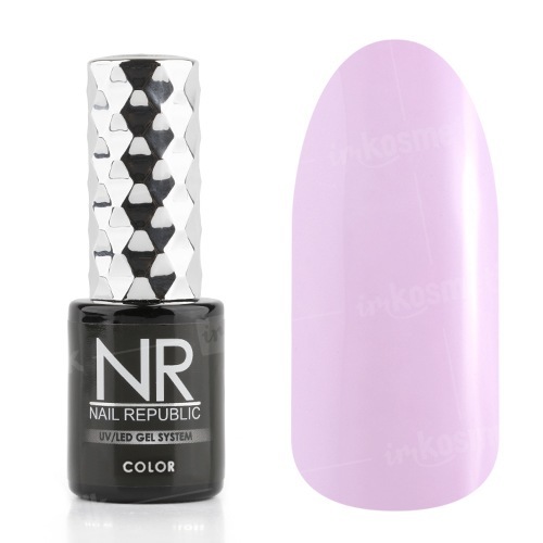 Nail Republic, Гель-лак - Полупрозрачный камуфлирующий №1001 (10 мл.)