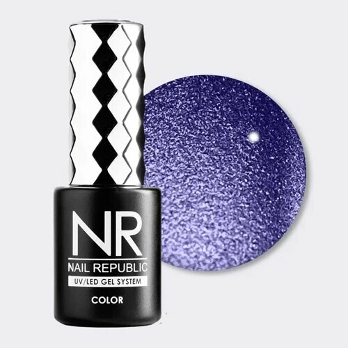 Nail Republic, Bright Cats - Гель-лак светоотражающий Кошачий глаз №CAT-684 (10 мл)
