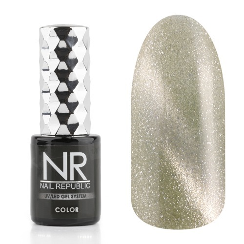 Nail Republic, Гель-лак кошачий глаз - 5D cat №64 (10 мл.)