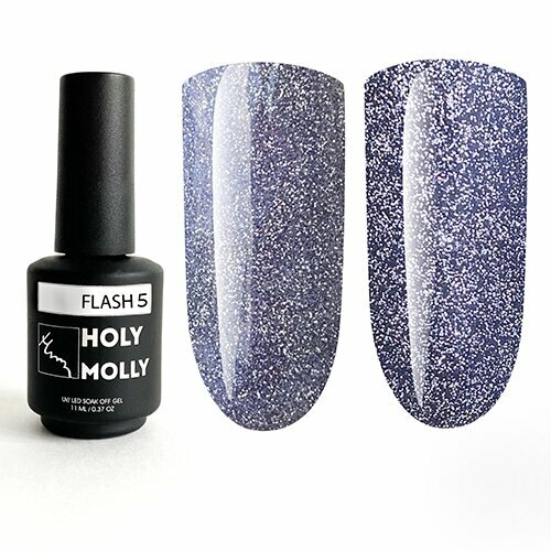 Holy Molly, Гель-лак светоотражающий - Flash №05 (11 мл)