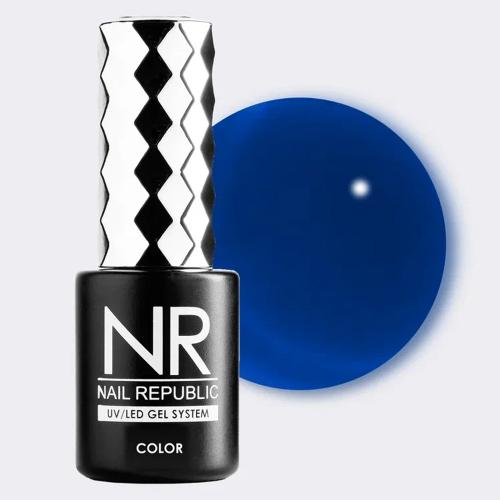 Nail Republic, Гель-лак витраж №572 Глубокий синий (10 гр)