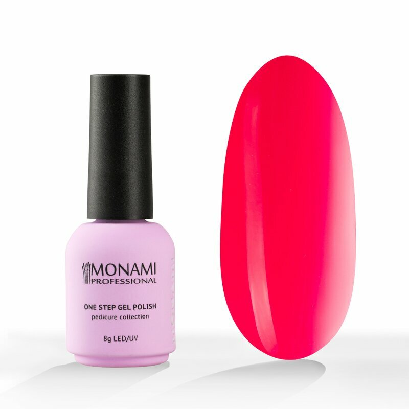 Monami, Гель-лак однофазный - Pedicure collection №23 (8 г)