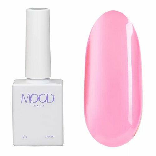 MOODNAIL, Гель-лак Glass - Pink (10г)