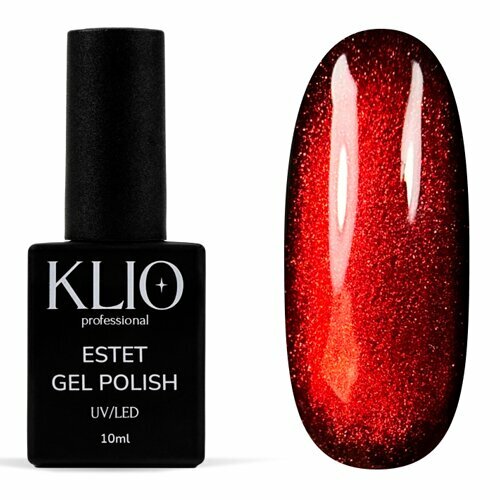 Klio Professional, Гель-лак Кошачий глаз - Estet Collection №332 (10 мл)