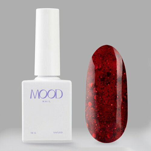 MOODNAIL, Гель-лак Riddle in red (10г)