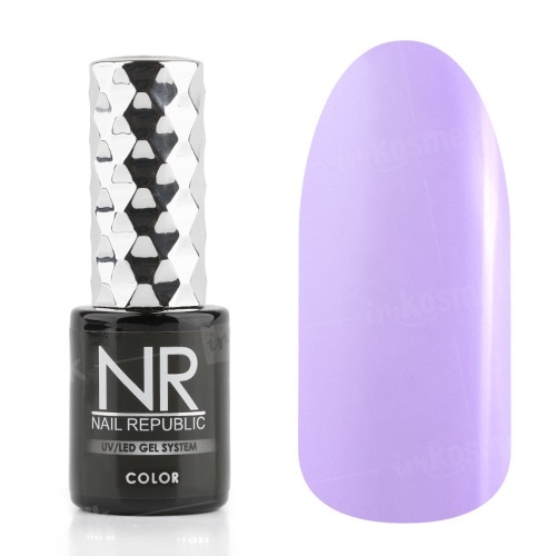 Nail Republic, Гель-лак - Полупрозрачный камуфлирующий №1010 (10 мл.)