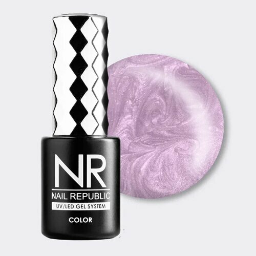 Nail Republic, Гель-лак Кошачий глаз - Pearl Nude Cat №694 (10 мл)